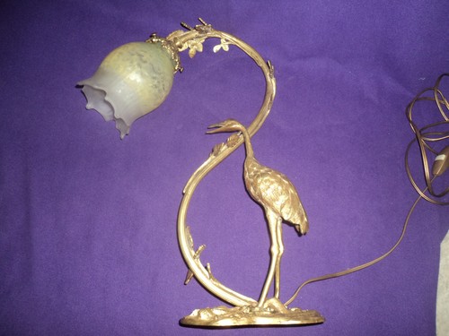 Ancienne lampe daum - ancienne,