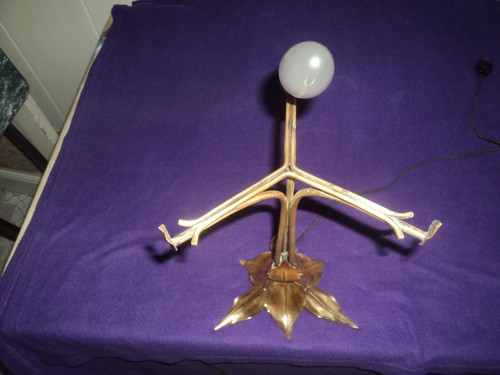 Pied lampe laiton art - pied,