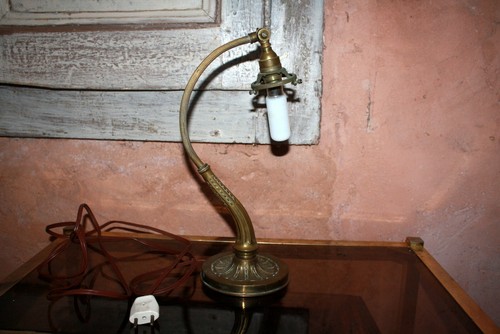 Ancien pied lampe - art, deco