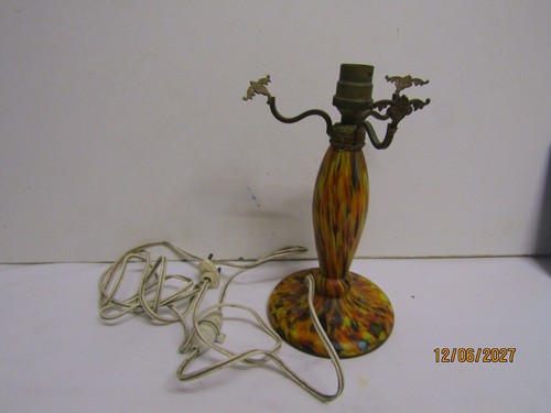 Ancien pied lampe - ancien, de